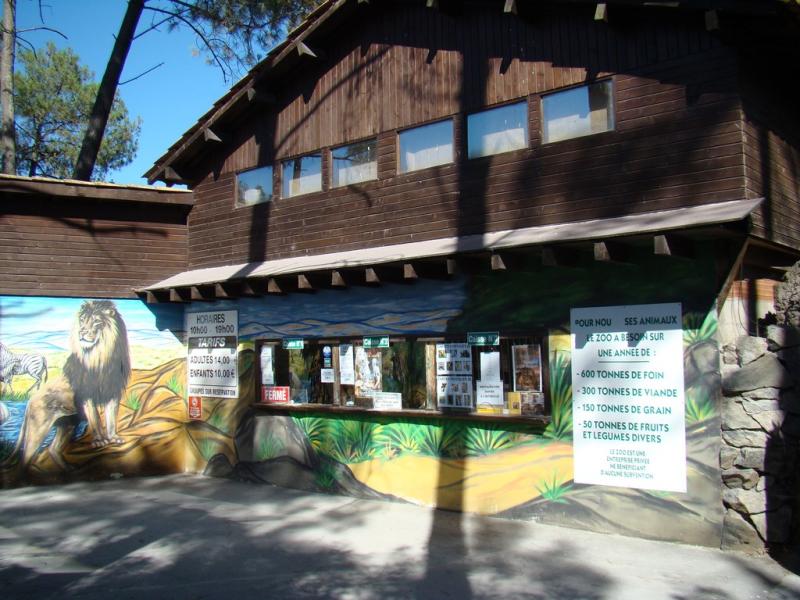 Entrée du parc