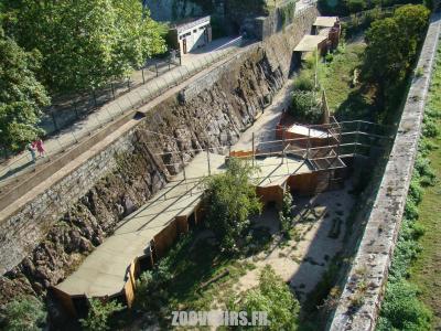 Vue générale des parcs des fauves