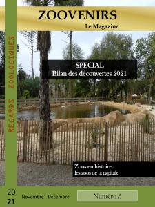 Zoovenirs n° 5 Novembre - Décembre 2021