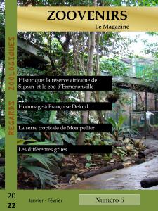 Zoovenirs n° 6 Janvier - Février 2022