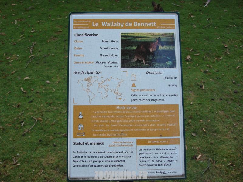Panneau d'identification
