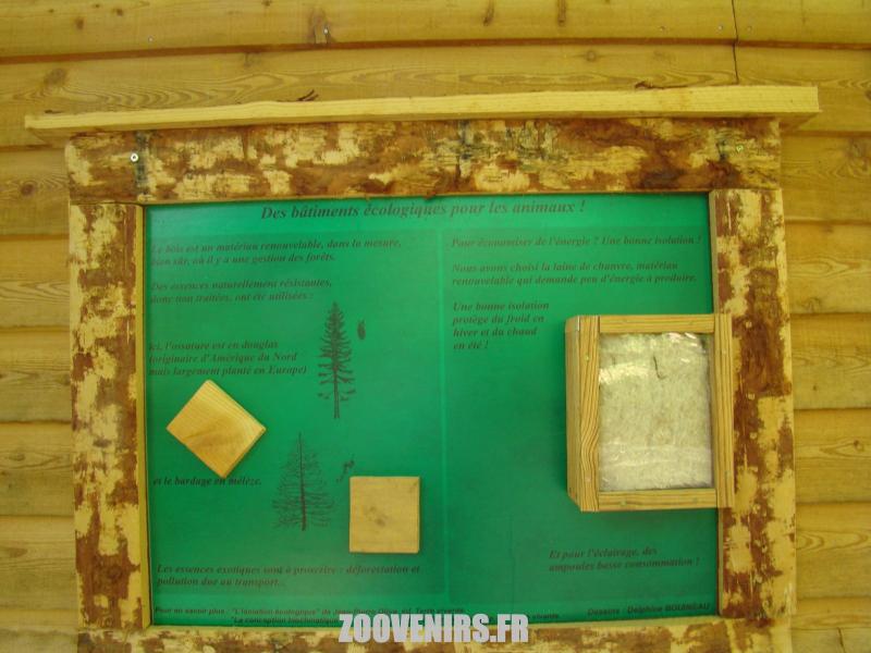 Panneau d'information