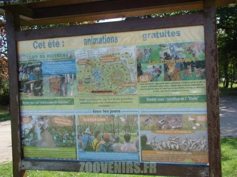 Panneau d'information