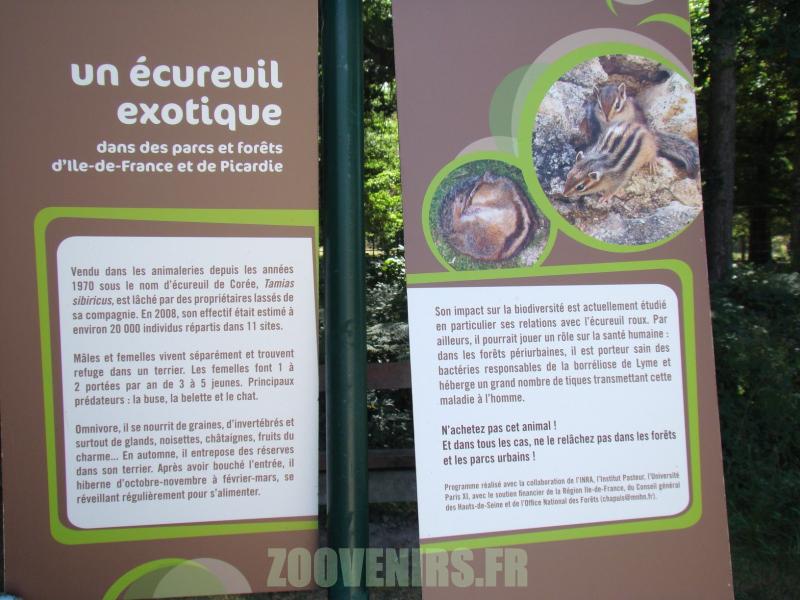 Panneau d'information