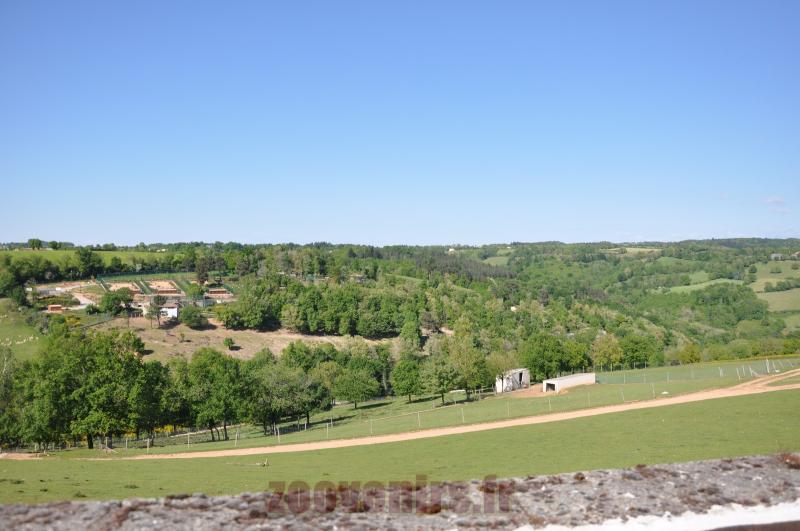 Vue générale du zoo
