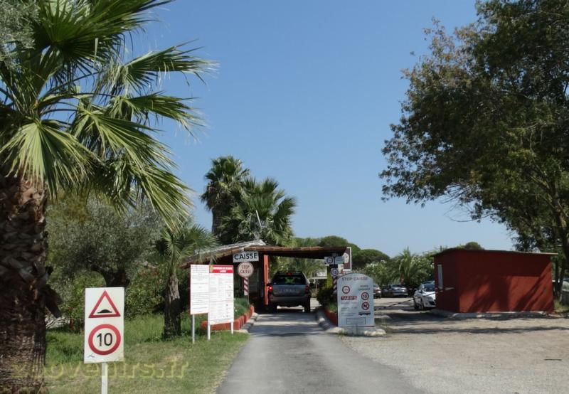 Entrée du parc