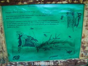 Panneau d'information