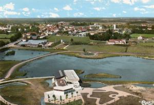 Vue aérienne générale - La réserve - 1978