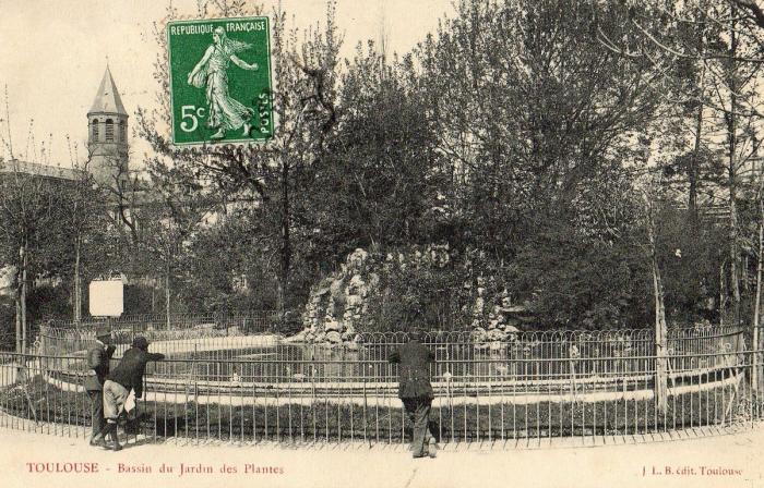 Bassin du Jardin des Plantes - 1907