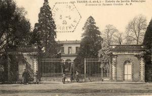 Entrée du Jardin Botanique - 1937