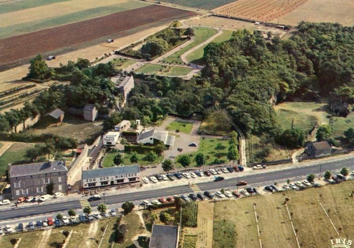 Zoo de Doué - Vue aérienne
