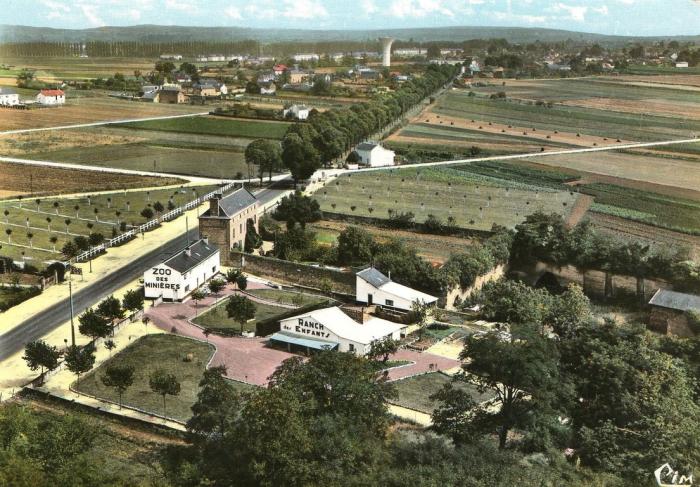 Zoo des Minières - Vue aérienne