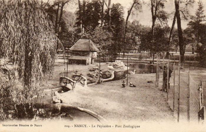 La pépinière - Parc Zoologique - 1912