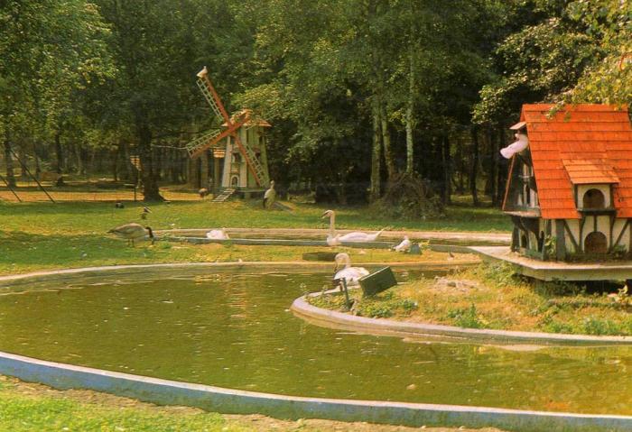 Le pigeonnier, le moulin et la piéce d'eau - 1968