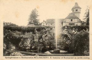 Fontaine et Restaurant - 1919