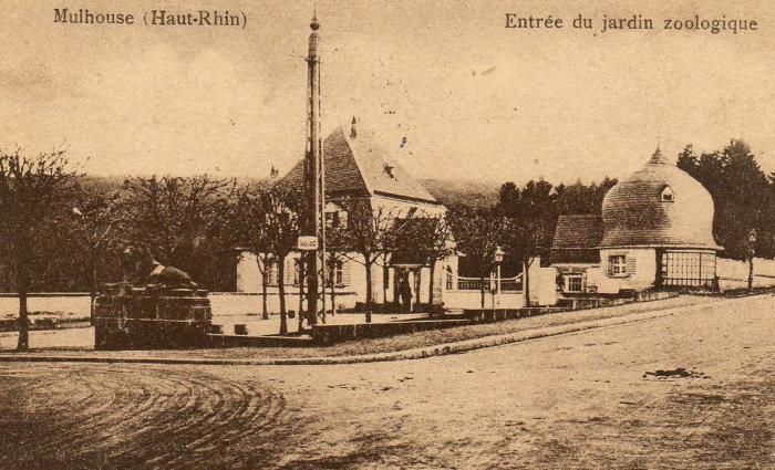 Entrée du Jardin Zoologique - 1919