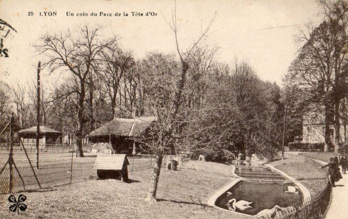 Un coin du Parc de la Tête d'Or