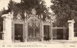 Porte Monumentale du Parc de la Tête d'Or