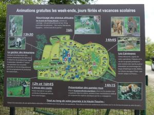 Plan du Parc