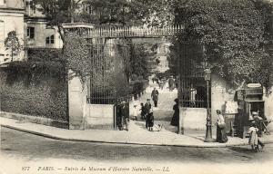 Entrée du Museum d'Histoire naturelle