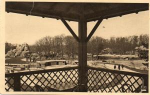 Vue d'une partie du Parc de la Terrasse de "L'Auberge du Zoo" - 1934