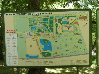 Plan du zoo - 2019
