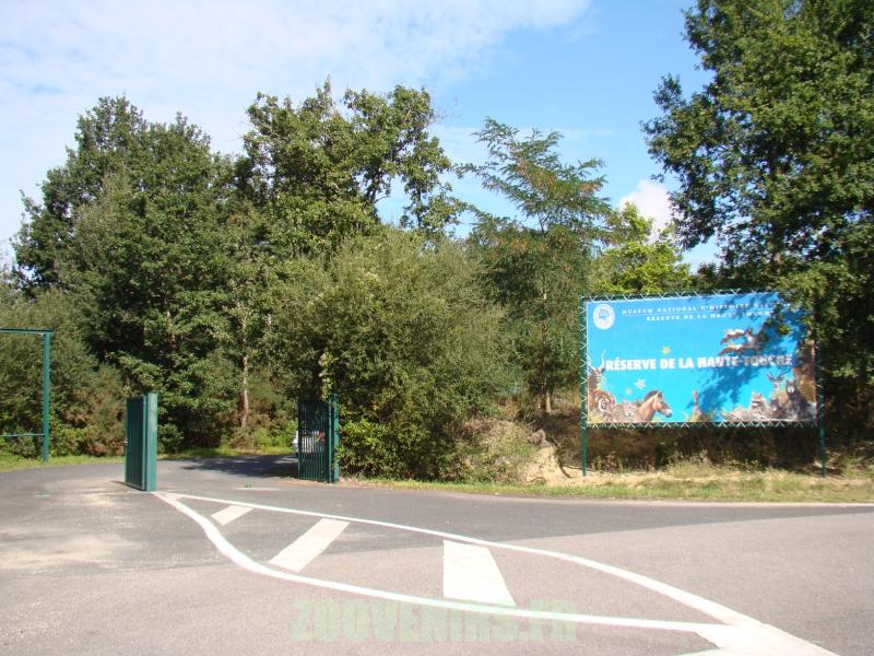 Entrée du parc - 2010