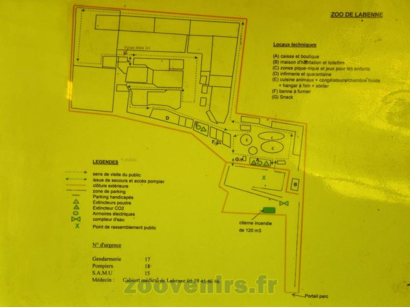 Plan du parc - 2015