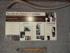 Panneau d'information