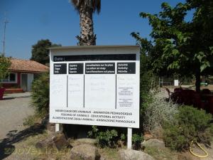 Panneau d'informations