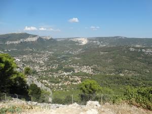 Vue depuis la terrasse du bar