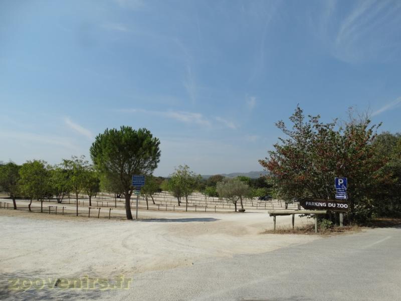 Arrivée sur le parc