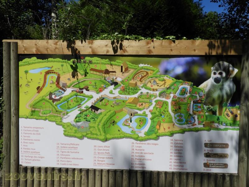 Plan du parc