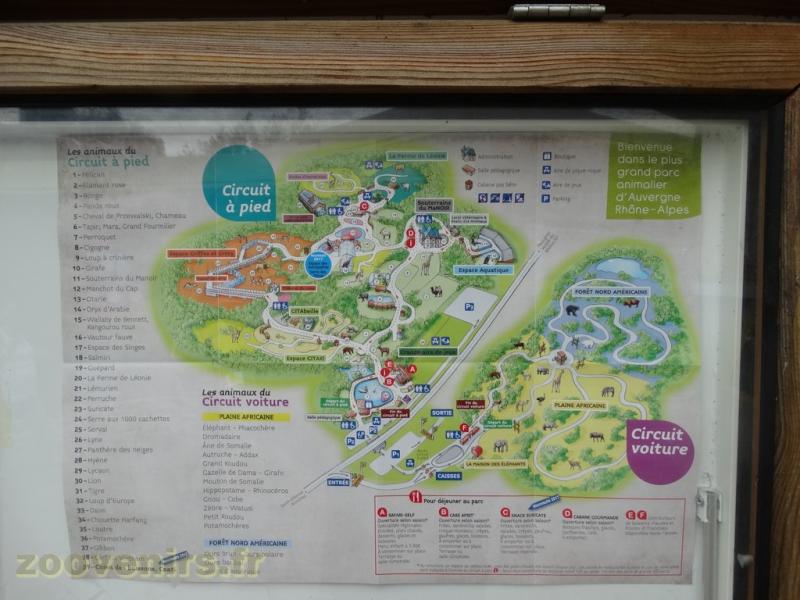 Plan du parc