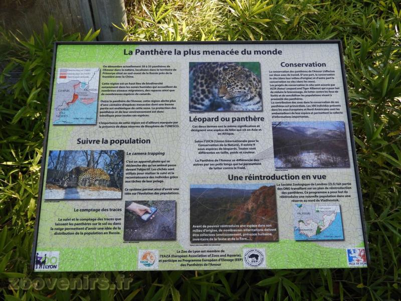 Panneau d'informations