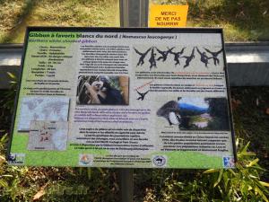 Panneau d'informations