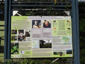 Panneau d'informations