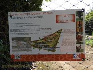 Panneau d'informations