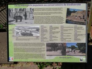 Panneau d'informations