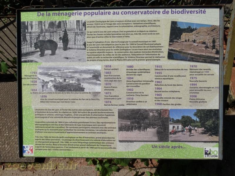 Panneau d'informations