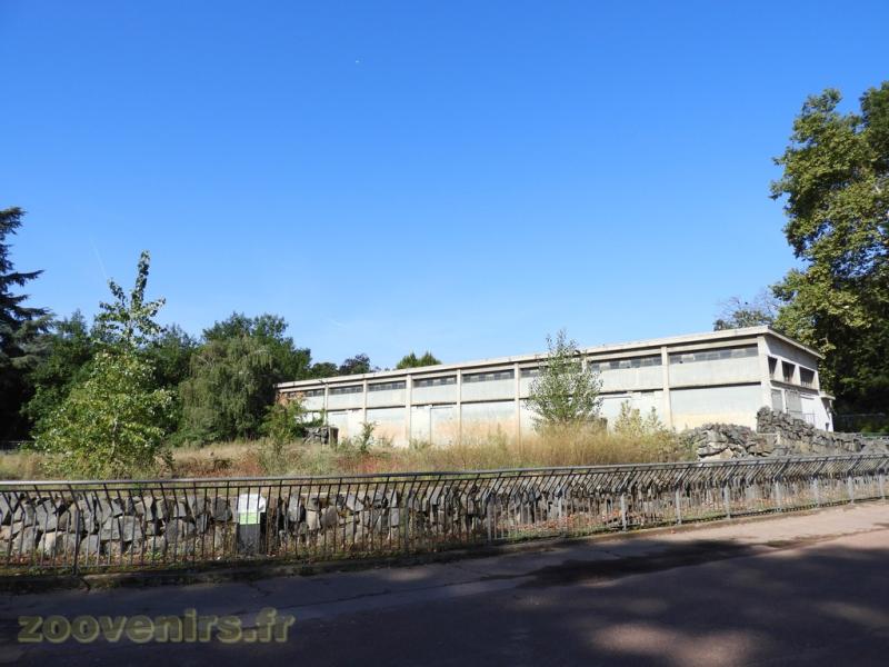 Ancienne installation des éléphants d'Asie