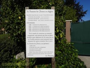 Panneau d'information