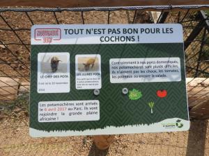 Panneau pédagogique