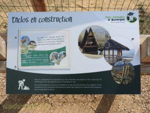 Panneau d'informations
