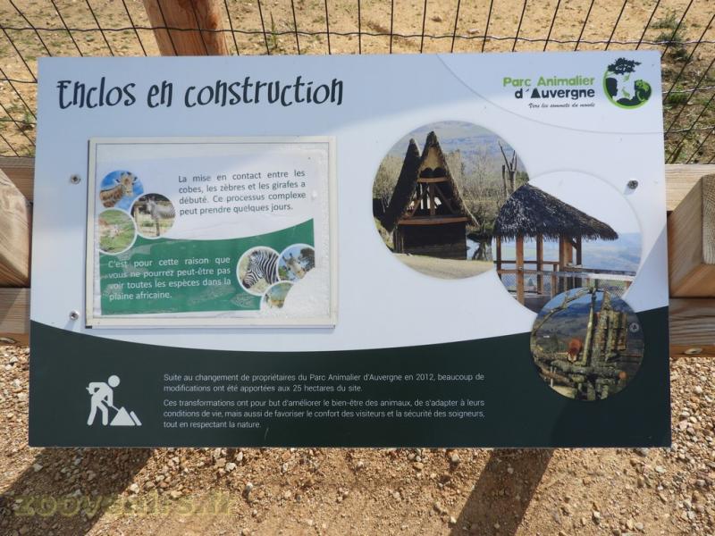 Panneau d'informations