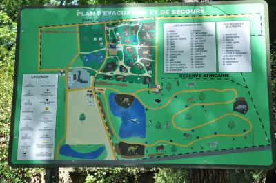 Plan du parc - 2014