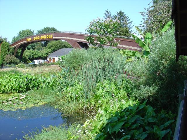 Le pont reliant les 2 parties